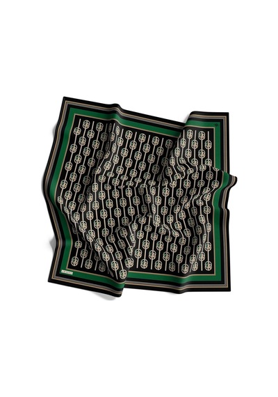 Armine Dj Saf İpek Eşarp Nostalji Twill 8822d-38 Yeşil