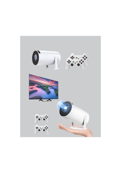 Astraltech Taşınabilir Projeksiyon Cihazı 4k Destekli Wi-fi Kablosuz Ekran Yansıtma