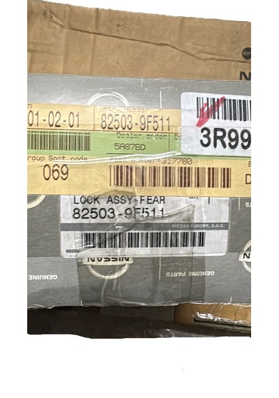 Nissan Primera P11 1996-2002 Sol Arka Kapı Kilidi 82503-9f511 .