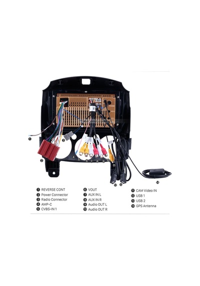 Mazda 2 2010+ Uyumlumultimedya Navigasyon Usb Kamera Carplayer