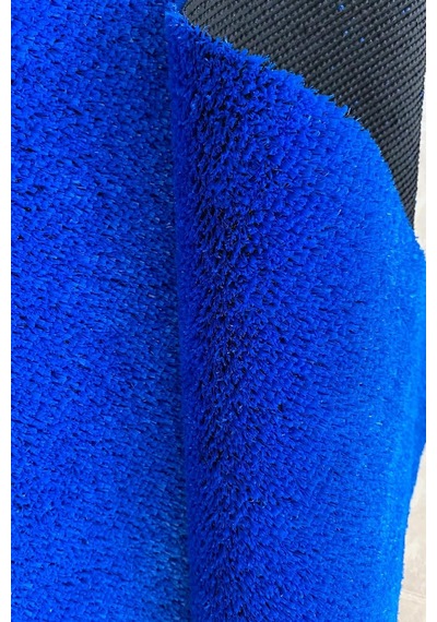 Grass Dekoratif Suni Çim Halı Balkon Bahçe Teras İç Dış Mekan Mavi Yapay Çim Halı 7 Mm Mavi 80 X 500 Genel