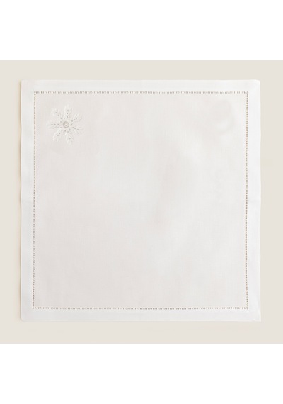 Snowflake Peçete 40x40 Cm Beyaz