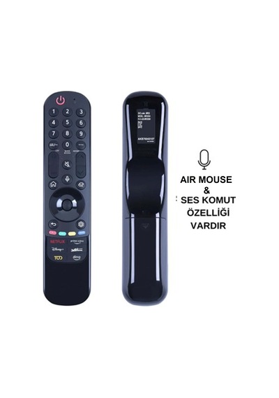 Huayu Mr23ga Lg Aır Mouse Ses Komutlu Sihirli Kumanda Gri Kutu