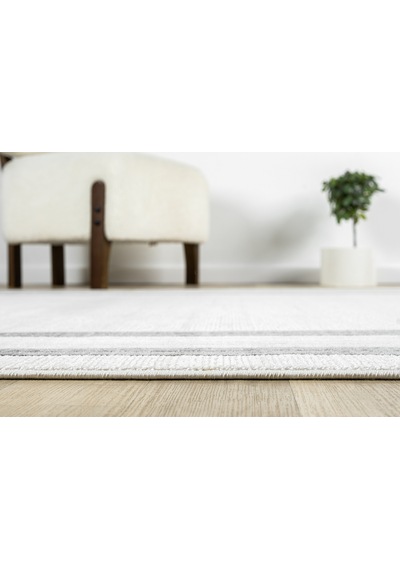 Mariesse Home Aspendos Akrilik Dokuma Salon Mutfak Koridor Kesme Yolluk Dokuma Makine Halısı Aspendos01 5113-antrasit