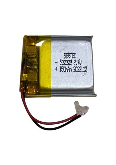 Sertec 502020 3.7v 150mah Li-polymer Pil Devreli/1.5a Evimdeyokyok