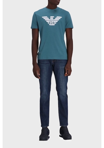 Emporio Armani Erkek T Shirt 8n1tn5 1jpzz 07a3 Petrol