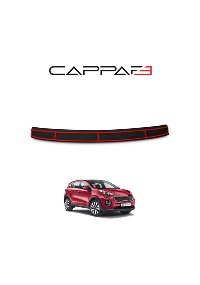Kia Sportage 2019-2021 Yılı Aralığı Uyumlu Arka Tampon Eşiği Mat