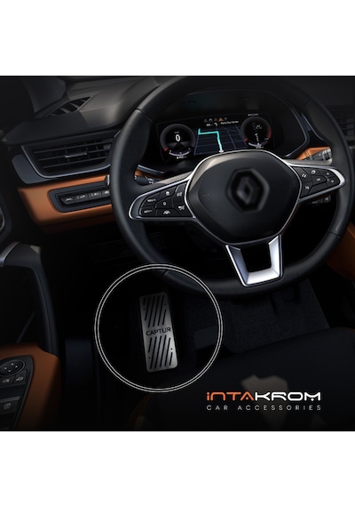 intakrom Renault Captur Krom Ayak Dinlendirme Pedalı 2013 - 2019