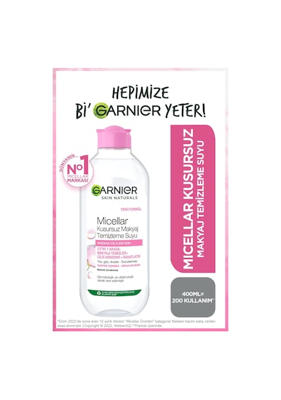 Garnier Micellar Kusursuz Makyaj Temizleme Suyu 400 ML