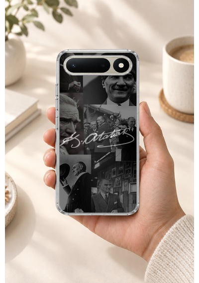 Tecno Spark 50 5g Uyumlu Kemal Atatürk İmza Baskılı Silikon Kılıf