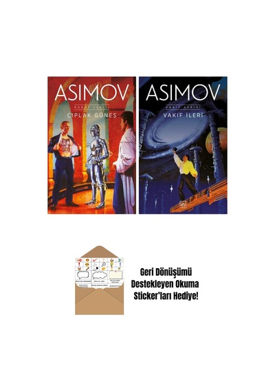 Çıplak Güneş Robot Serisi 2. Kitap + Vakıf İleri Vakıf Serisi 7. Kitap