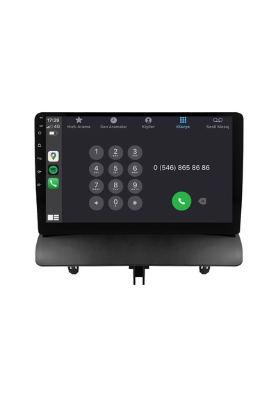 Ford Courier Titanium Android Multimedya Sistemi 2013-2024 Crv-4862xr 9"