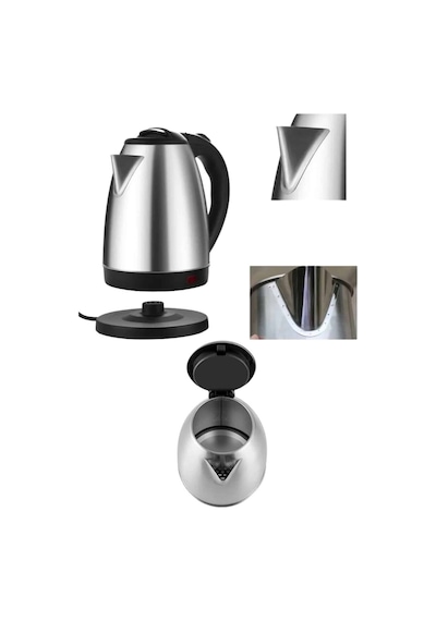 Elektrikli Paslanmaz Çelik Su Isıtcı Çelik Kettle 1.8 Lt. Uzun Ömürlü Mh-hs1458-6640