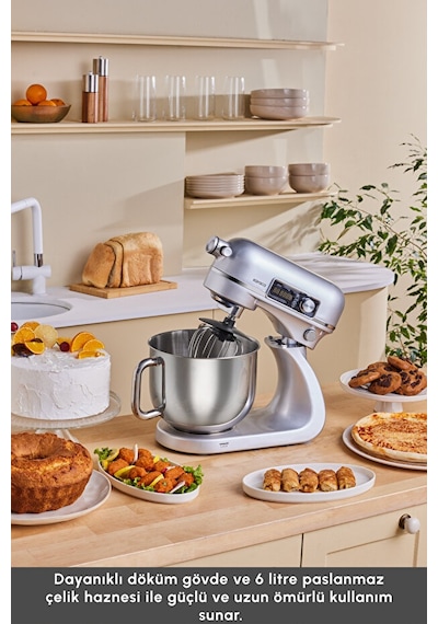 Karaca Maestro Artisan 6 Lt Ultra Sessiz Stand Mikser