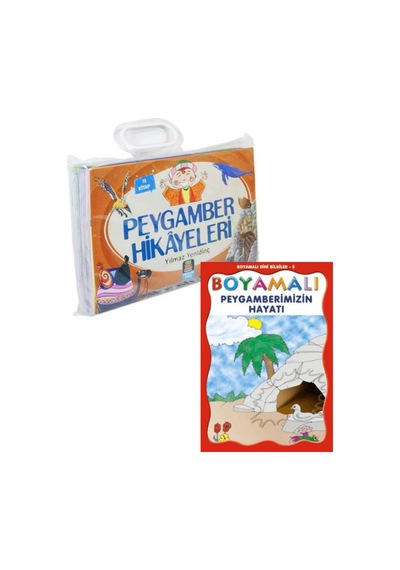 Peygamber Hikayeleri Serisi & Boyamalı Peygamberimizin Hayatı ...