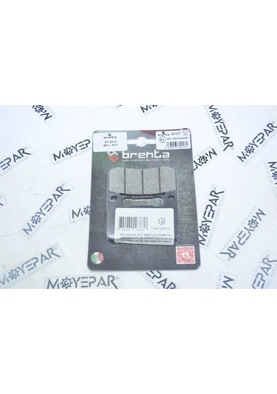 431-211 Ft 3117 Brenta Z1000 Zx-10r 1000 Zx-6r Ninja 636 Suzukı Dl1000 Gsx-r 600-1000 Ön Fren Balatası