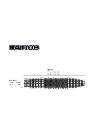 Winmau Kairos 1 %90 Tungsten Çelik Uçlu Dart Oku