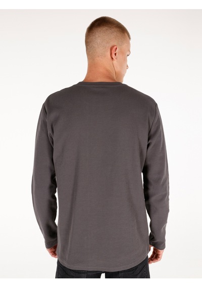 Colin's Colins Gri Erkek Tshirt U.kol Gri