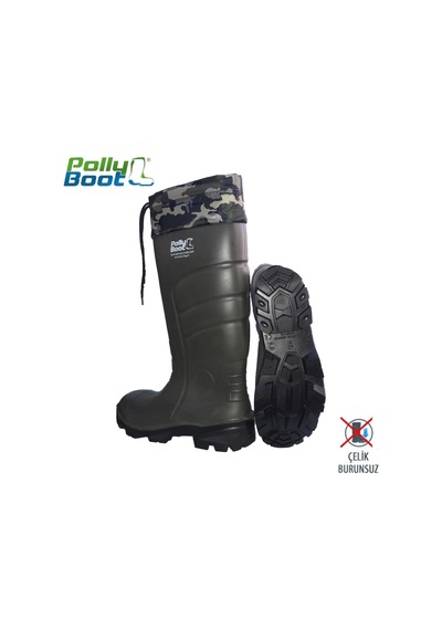 Pollyboot Vega 40 Numara Boğazlı Poliüratan Çizme Çok Renkli