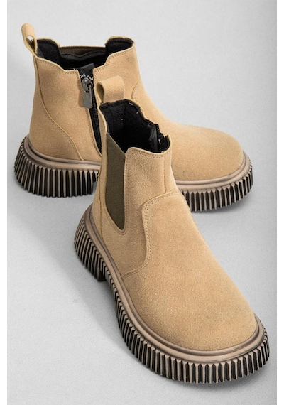 Tonny Black Kalın Tırtıklı Termo Taban Fermuarlı Lastikli Çocuk Unisex Krem Süet Chelsea Bot Tbgrf005 Krem Süet Tonny Black Kalın Tırtıklı Termo Taban Fermuarlı Lastikli Çocuk Unisex Krem Süet Chelsea Bot Tbgrf005 Krem Süet