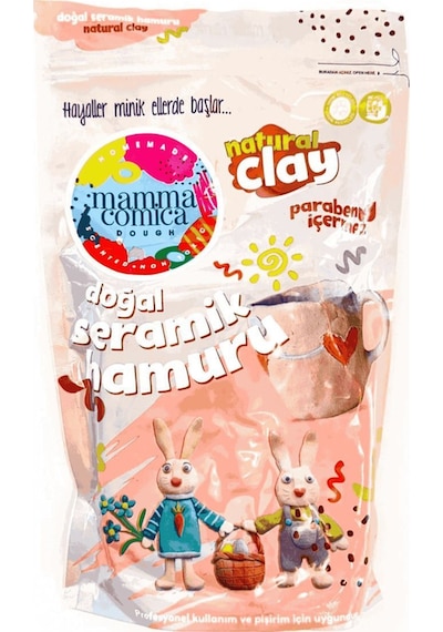 Mammacomica Dough Doğal Seramik Hamuru 1kg