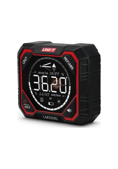Unı-t Lm320d 4 90 Şarjlı Manyetik Dijital Açı Ölçer