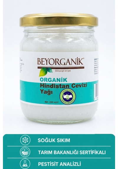 Beyorganik Hindistan Cevizi Yağı 150 ML