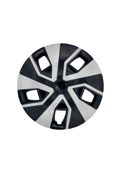 Renault Clio 15 İnç Jant Kapağı 4 Adet Siyah Gri C113