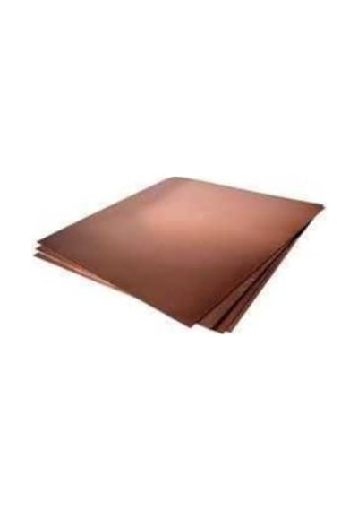10X20 Cm Bakır Plaket - Fr2