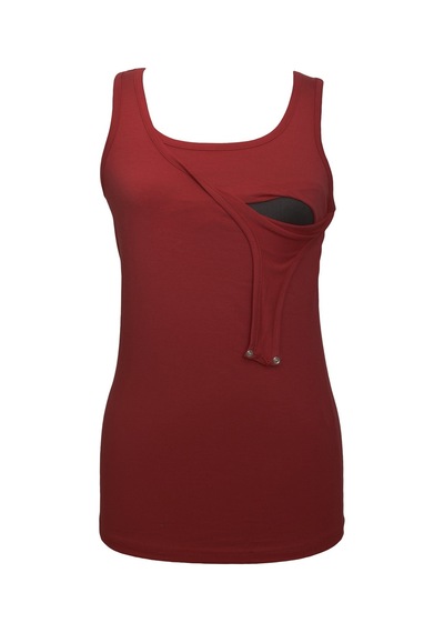 Luvmabelly Maternity 1501 1530 Pamuklu Lohusa Emzirme Atleti 10 Renk Mevcut -bordo Bordo