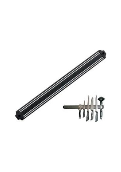 Mucit Home Mıknatıslı 55 Cm Bıçak Askısı Bıçak Tutucu Bıçak Organizer Bıçaklık siyah