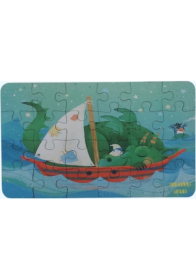 Good Night - İyi Geceler / Small Puzzle 3-7 Yaş 24 Parça
