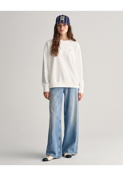Gant Kadın Sweatshirt Beyaz