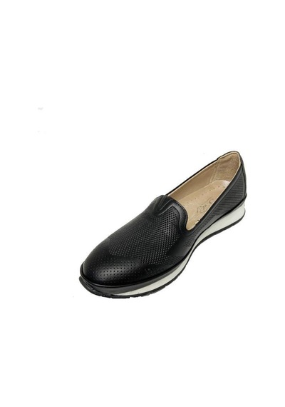 Sdf 704-24 Deri Trend Fashion Kadın Ayakkabı Siyah