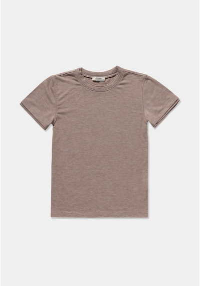 Colin's Colins Slim Fit Kadın Bej Tişört Cl1081838 Q1.v2 Bme