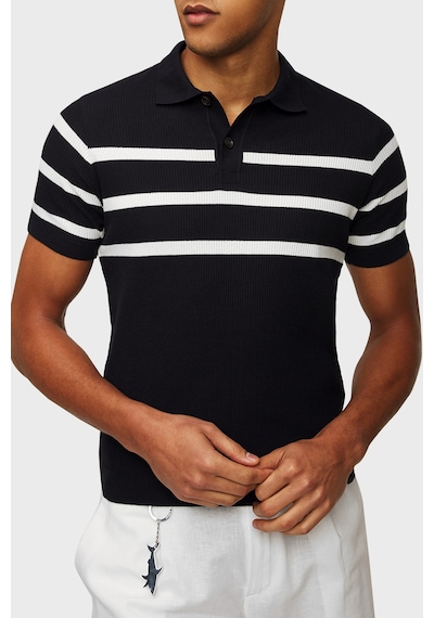 Paul & Shark Erkek Polo Yaka T Shirt 24411625 199 Siyah SIYAH Siyah