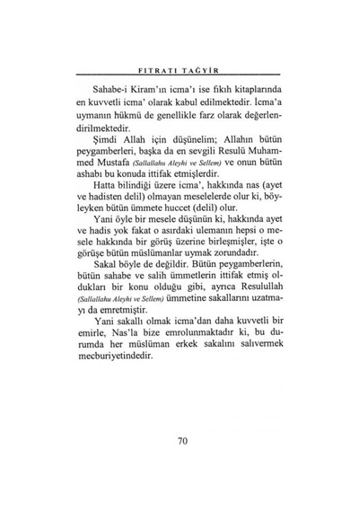 Fıtrat-ı Tağyir Risalesi | Lalegül Yayıncılık 9786056404634