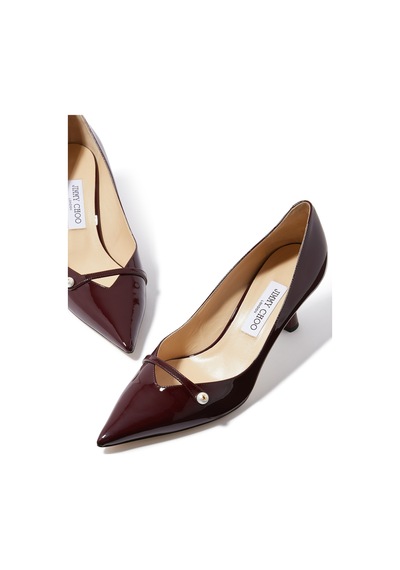 Jimmy Choo Rosalia 65 Topuklu Ayakkabı Kırmızı