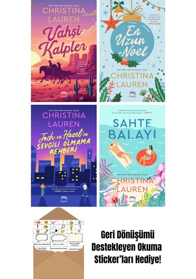 Christina Lauren 4 Kitap Seti