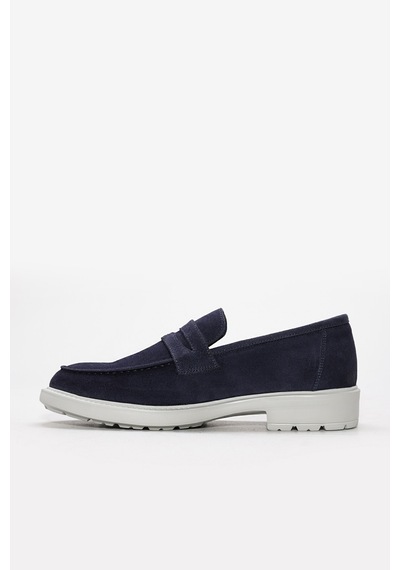 Fast Step Hakiki Deri Erkek Casual Ayakkabı 214ma4091 Lacivert