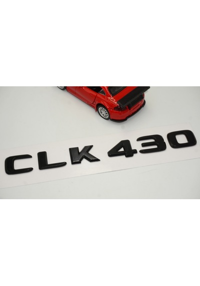 CLK 430 Bagaj Parlak Siyah ABS 3M 3D Yazı Logo