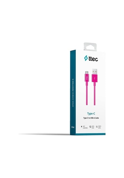 Ttec Type-C Kablo Pembe 1.20Cm - 2Dk12P (434307593)