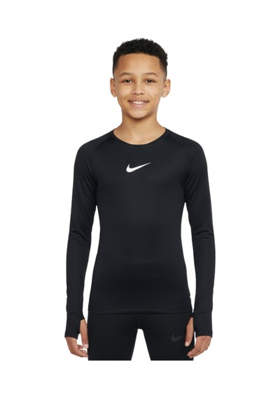 Nike Y Nk Dry Park 1stlyr Jsy Ls Çocuk Spor Tişört Siyah