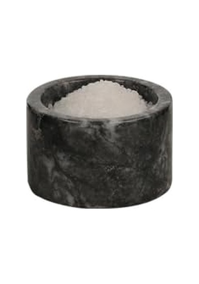 Mermer Baharatlık 6x10 Cm Mermer Tuzluk Biberlik Dekoratif Baharatlık Siyah Diğer