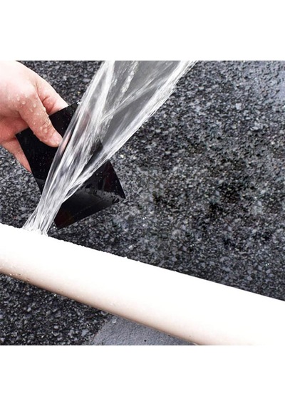 Tr Tamir Bandı Siyah Suya Dayanıklı Su Geçirmez Sızdırmaz Bant 10 Cm X 1.5 Metre