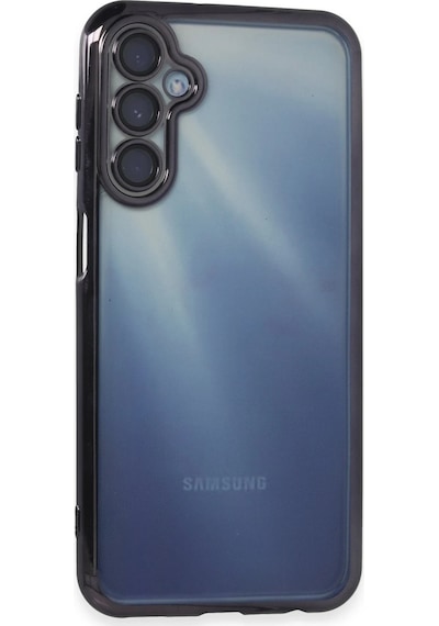 Ilkeshop Newface Samsung Galaxy Uyumlu A15 4g Kılıf Razer Lensli Silikon - Mor
