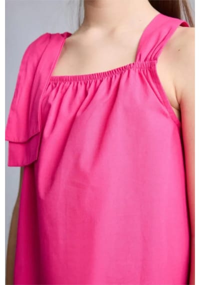 Defacto Kolsuz Elbise Kız Çocuk H6006a826hspn178 Pembe-pn178