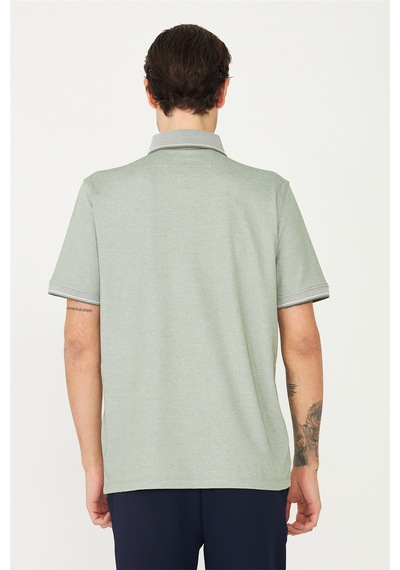 Haki Polo Yaka T-shirt Haki