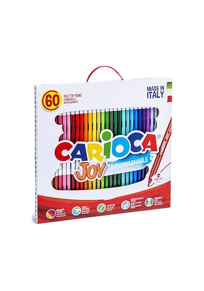 Carioca Joy Süper Yıkanabilir Keçeli Kalem 60'lı