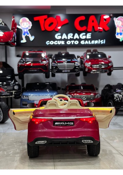 12 Volt Mercedes S600 Metalik Pembe